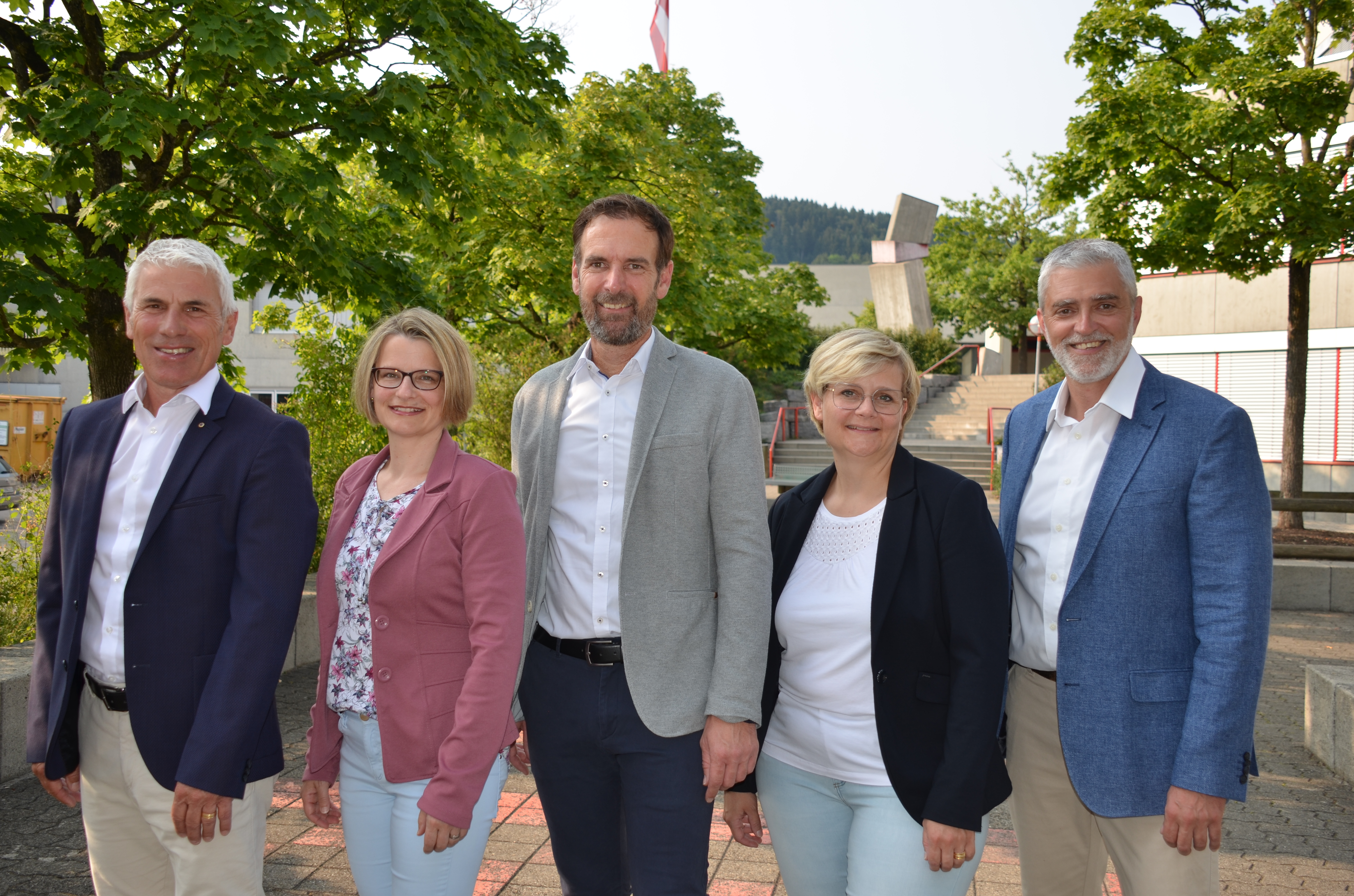 Thomas Tschuppert, Monika Burger, Andreas Hollenstein, Christine Bucheli-Müller, Thomas Hofer
